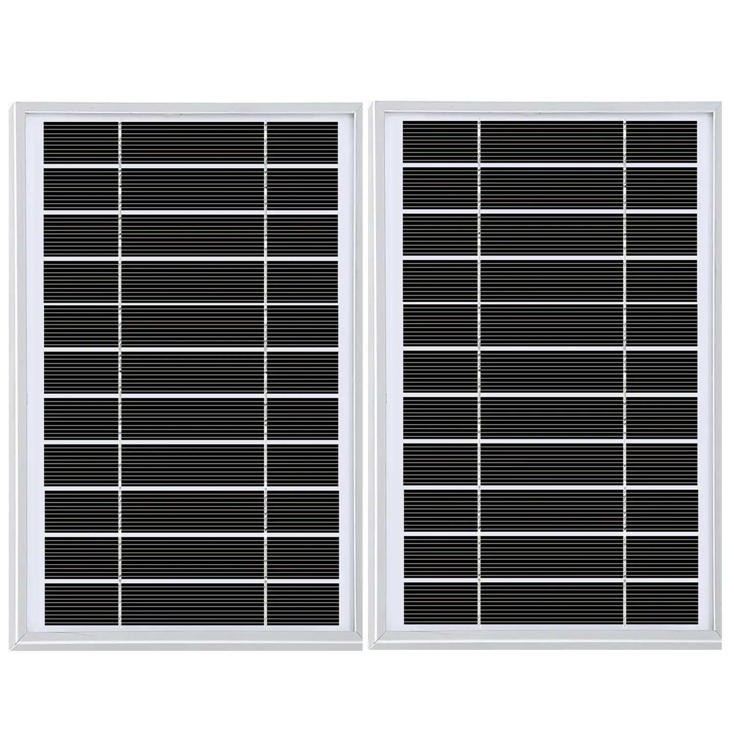 Panneau Solaire Monocristallin 8W