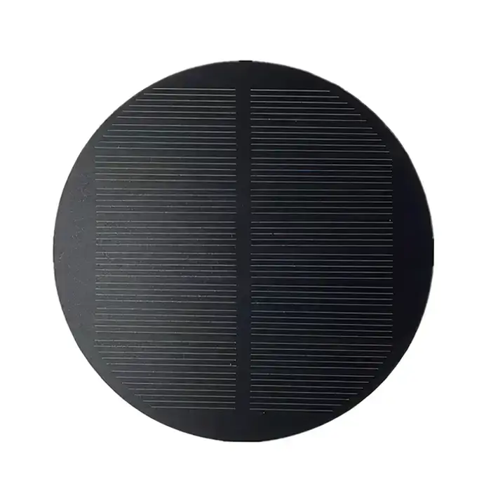 Runde Solarpanel