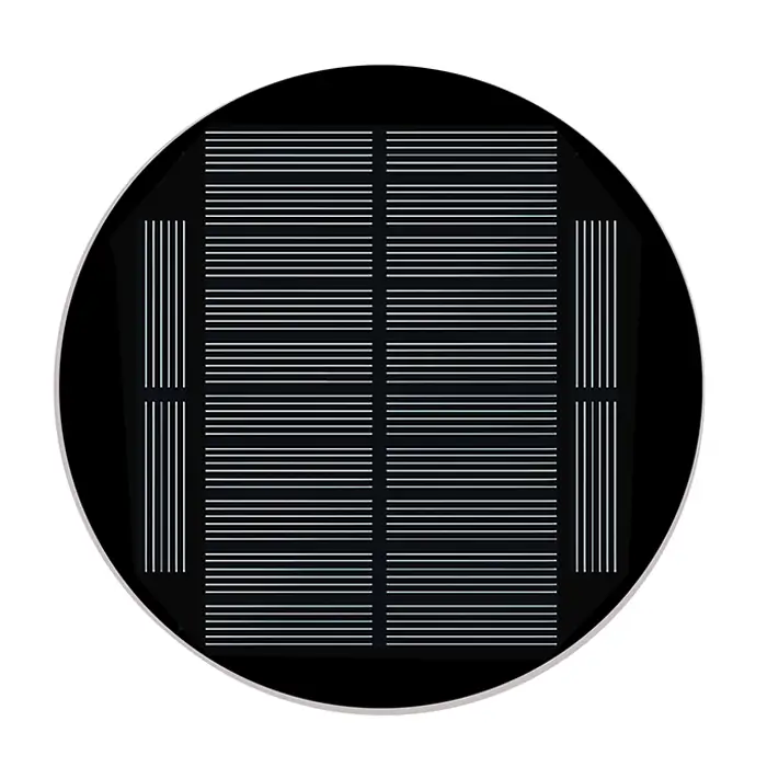 Runde Solarmodule