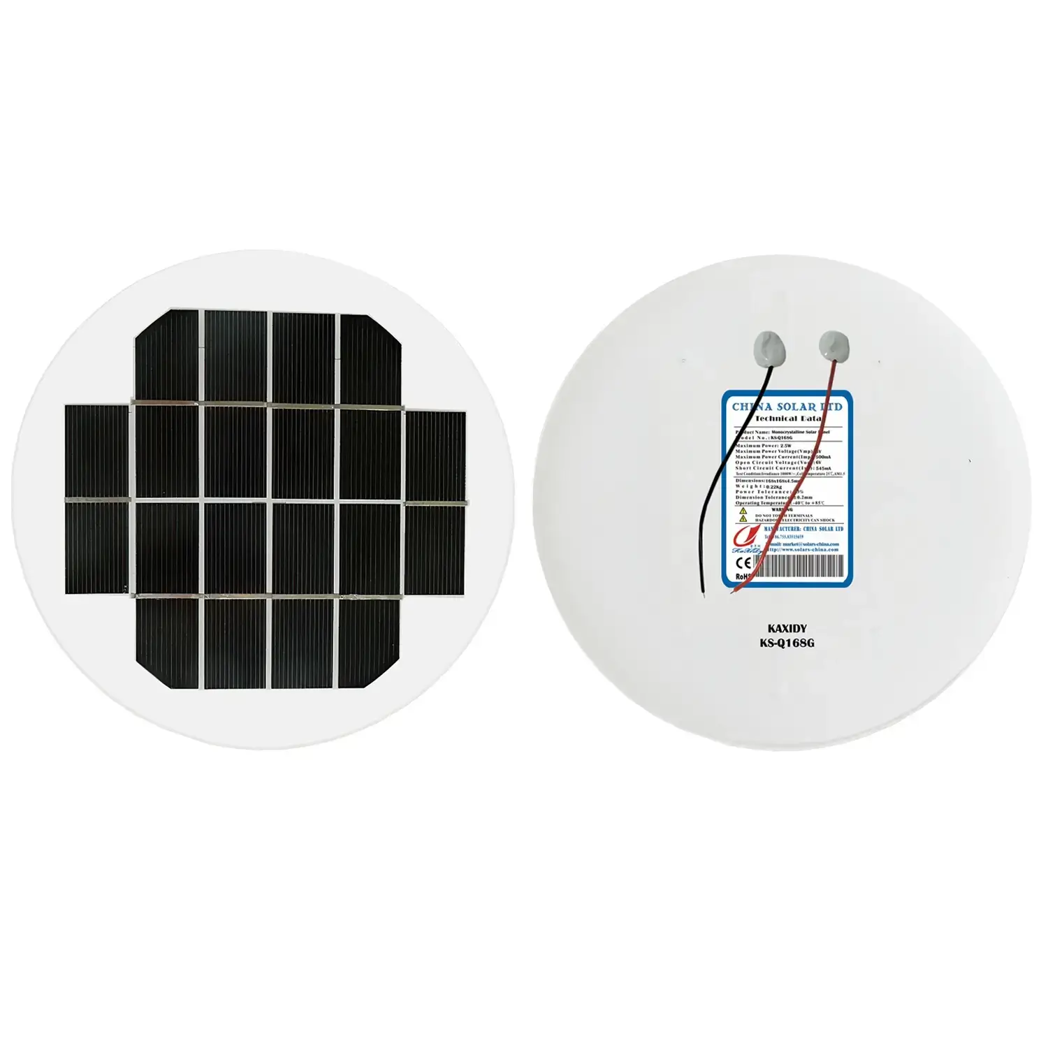 Kreisförmiges Solarmodule 2W 5V